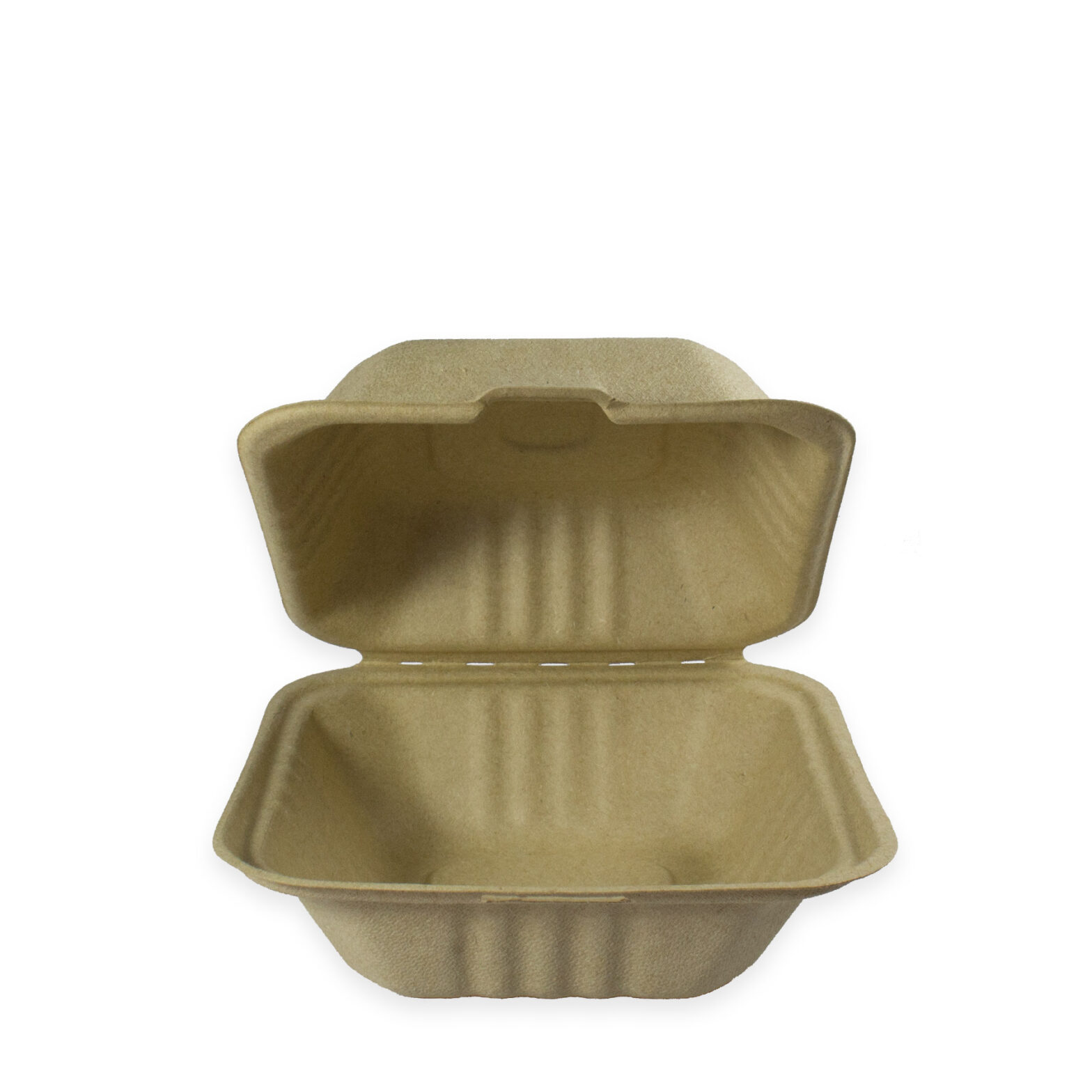 Compostable Fiber Clamshell - GreenSafe - Midtown Composting & Recycling